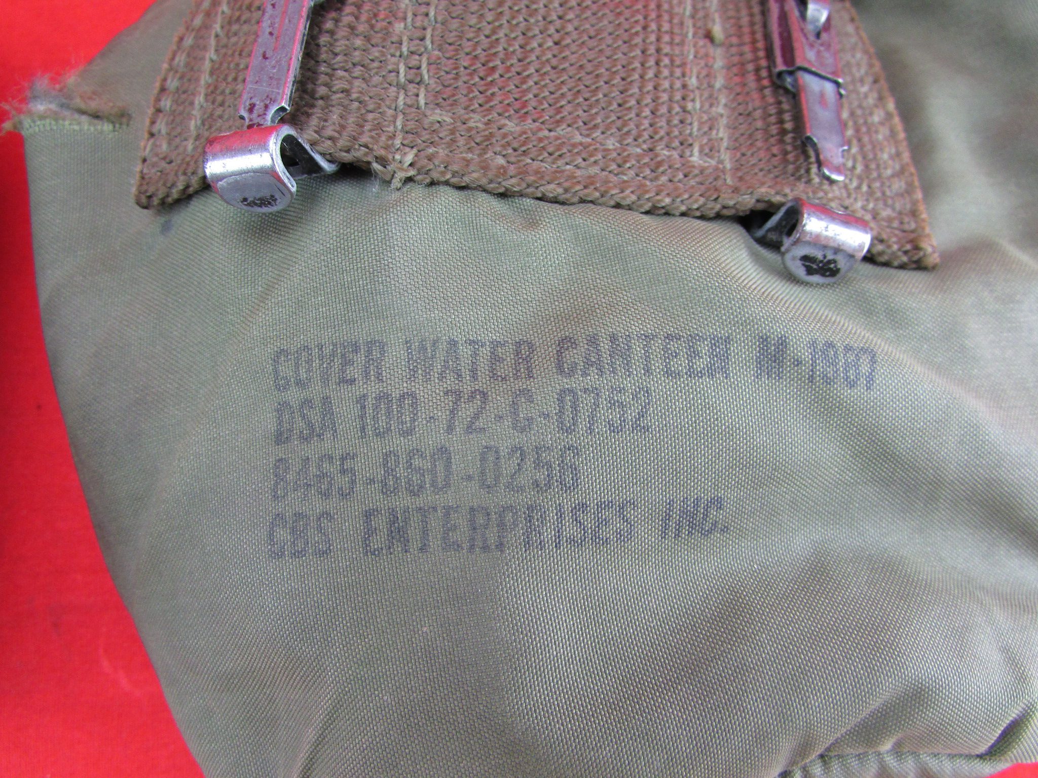 Vietnam War Canteen and M1967 Cover 1964 | Midwest Military Collectibles