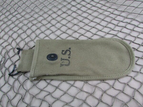 US WW2 Wire Cutter / Lineman Tool pouch marked Scott Mfg Co 1942 Unissued