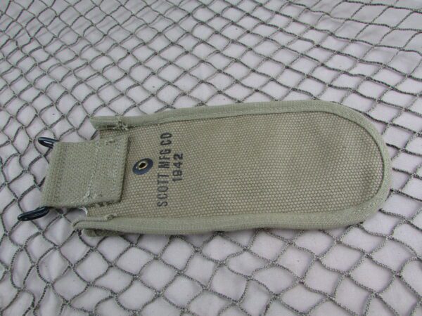 US WW2 Wire Cutter / Lineman Tool pouch marked Scott Mfg Co 1942 Unissued - Image 2