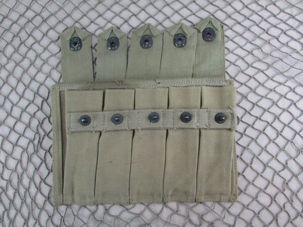 Thompson 5 mag pouch by American Leather Products Corp 1942 - Image 2