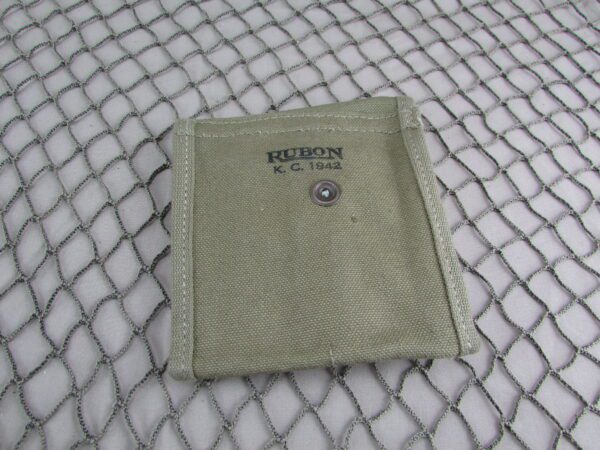 M1 Carbine "Stock Type" mag pouch marked Rubon K.C. 1942 - Image 3