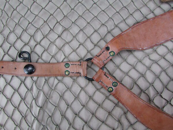 Leather Y Strap, suspenders, or possible holster strap - Image 2