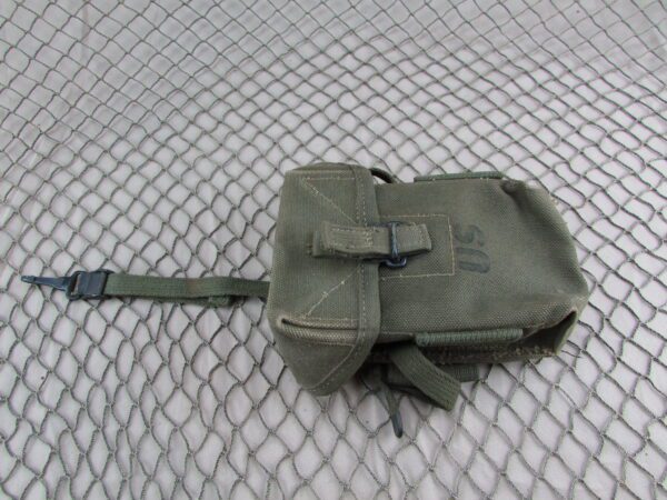 M16 M14 Universal Small Arms Ammo Pouch w/ Grenade Loop 1962