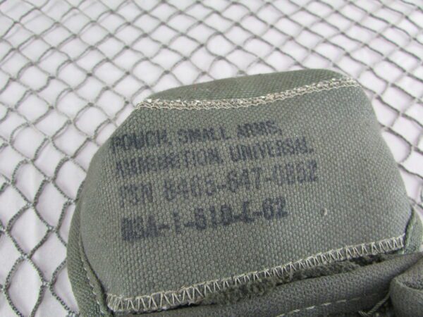 M16 M14 Universal Small Arms Ammo Pouch w/ Grenade Loop 1962 - Image 3