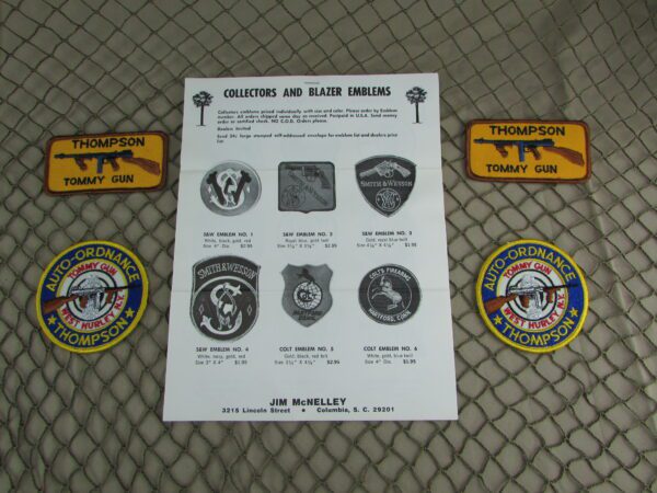 Jim McNelley Collector and Blazer Emblem Collectible Patches (Qty 2) - Image 2