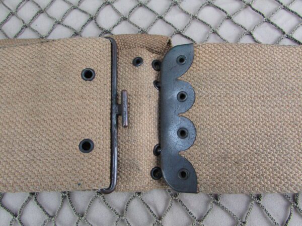 WW1 M1903 Rimless Eagle Snap 9 Pocket Ammo Belt - Image 6