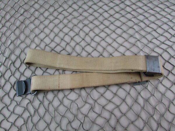 Danish M1 Garand sling, khaki color, light marking - Image 2