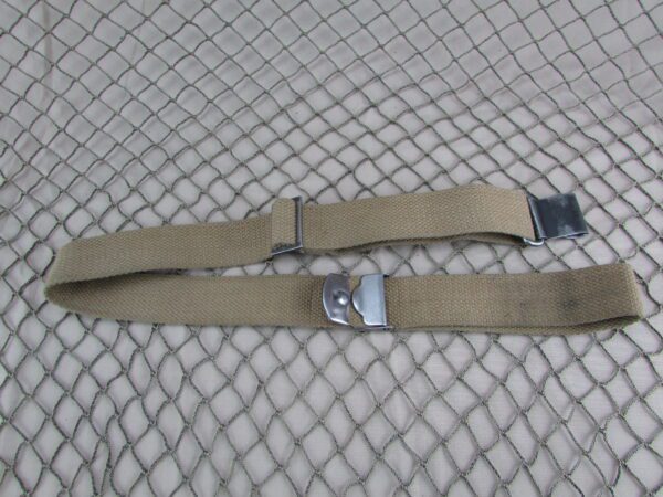 Danish M1 Garand sling, khaki color, unmarked