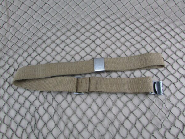 Danish M1 Garand sling, khaki color, unmarked - Image 2