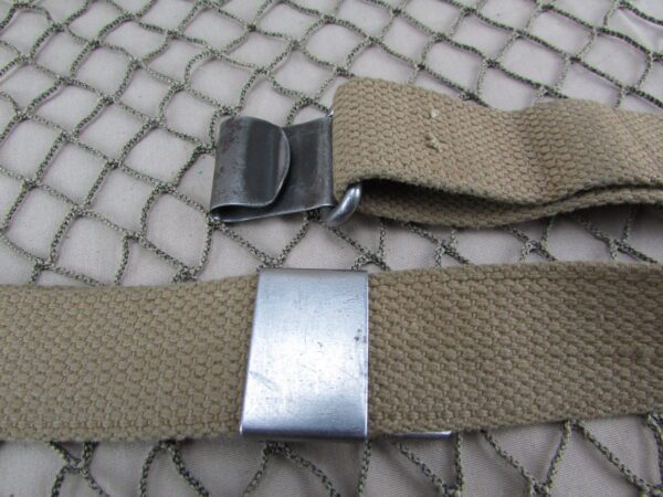 Danish M1 Garand sling, khaki color, unmarked - Image 3