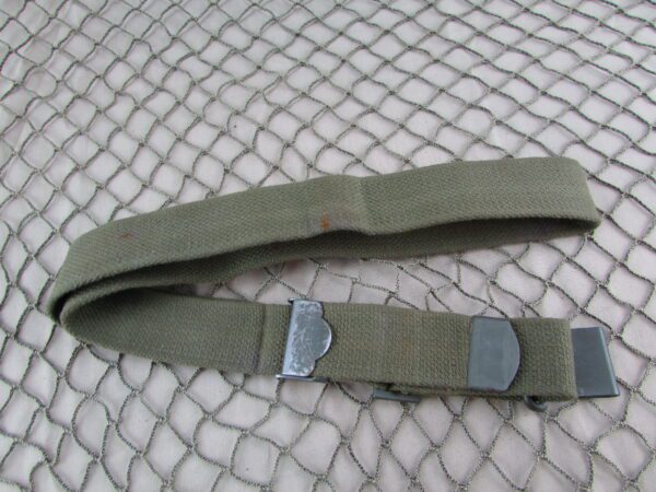 Danish M1 Garand sling, green color, unmarked - Image 2