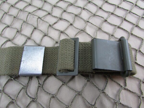 Danish M1 Garand sling, green color, unmarked - Image 3