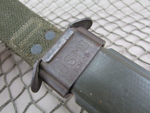 WW2 Aerial Fighting Knife w/ M8 BM Co Scabbard - Image 7