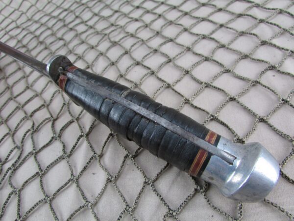 WW2 Western L77 Commando Stiletto Fighting Knife Aluminum Pommel - Image 5