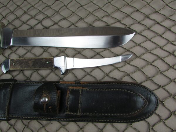 German Puma Hunter Two Knife Set Salesman Sample - Image 4