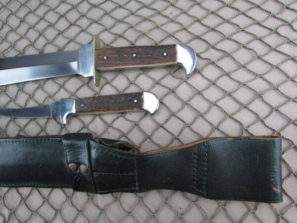 German Puma Hunter Two Knife Set Salesman Sample - Image 7