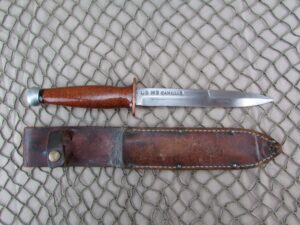 WW2 M3 Blade Marked Camillus Fighting Knife Theater Knife