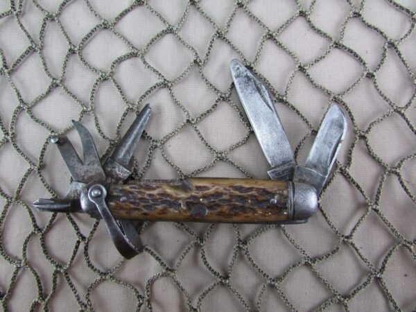 WW2 Ulster FSSF Mountain Troops Pocket Knife 2nd Variation
