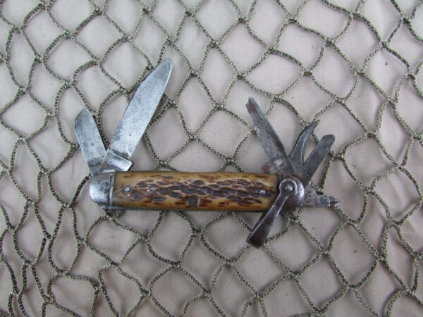 WW2 Ulster FSSF Mountain Troops Pocket Knife 2nd Variation - Image 2