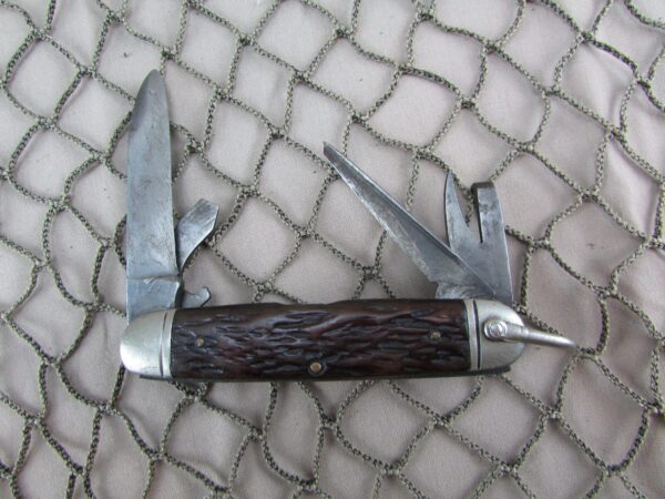 WW2 Utica Engineer's Knife Early Can Opener - Image 2