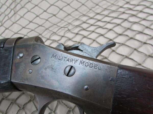 Remington No. 4S Military Rolling Block Rifle w/ original sling - Image 14