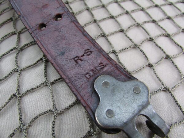 M1907 leather sling for 1903 1917 M1 Garand marked R-S G.M.S. - Image 4