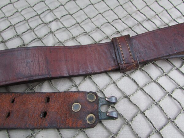 M1907 leather sling for 1903 1917 M1 Garand marked R-S G.M.S. - Image 5