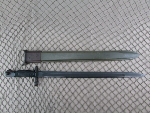 Vietnam Era US M1917 bayonet by Canadian Arsenals Ltd for Trench Shotgun