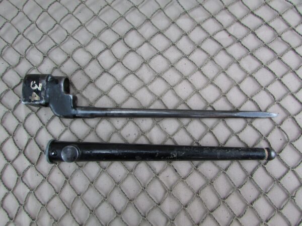 British No 4 Mk II Spike Bayonet & Scabbard (Qty 1) - Image 3