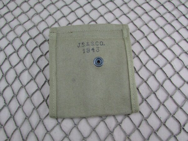 M1 Carbine Stock Type mag pouch by J.S. & S. Co 1943 - Image 2