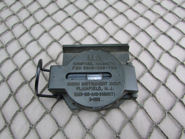 Vietnam USMC Magnetic Compass by Union Instrument Corp 1966 - Image 2