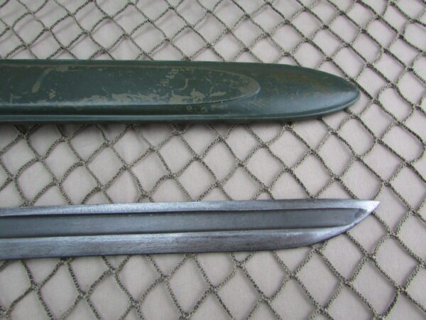 Greek M1905E1 10" Cutdown M1 Garand Bayonet marked Springfield 1919 - Image 3