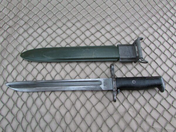 Greek M1905E1 10" Cutdown M1 Garand Bayonet marked Springfield 1919 - Image 4