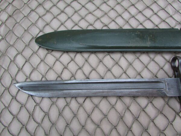 Greek M1905E1 10" Cutdown M1 Garand Bayonet marked Springfield 1919 - Image 5
