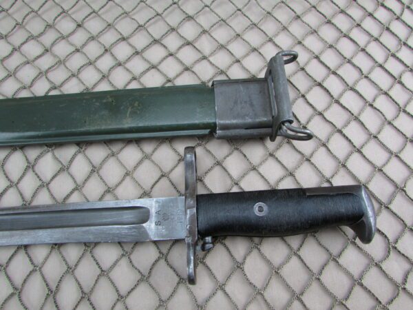 Greek M1905E1 10" Cutdown M1 Garand Bayonet marked Springfield 1919 - Image 6