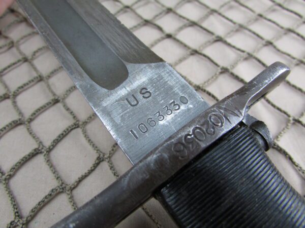 Greek M1905E1 10" Cutdown M1 Garand Bayonet marked Springfield 1919 - Image 8