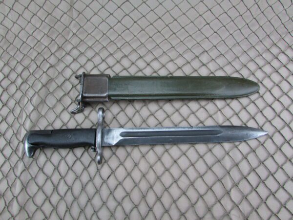 WW2 M1 Bayonet 10" M1 Garand w/ Greek Scabbard by Utica Cutlery UC