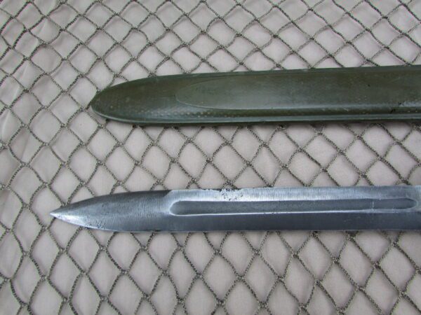 WW2 M1 Bayonet 10" M1 Garand w/ Greek Scabbard by Utica Cutlery UC - Image 5