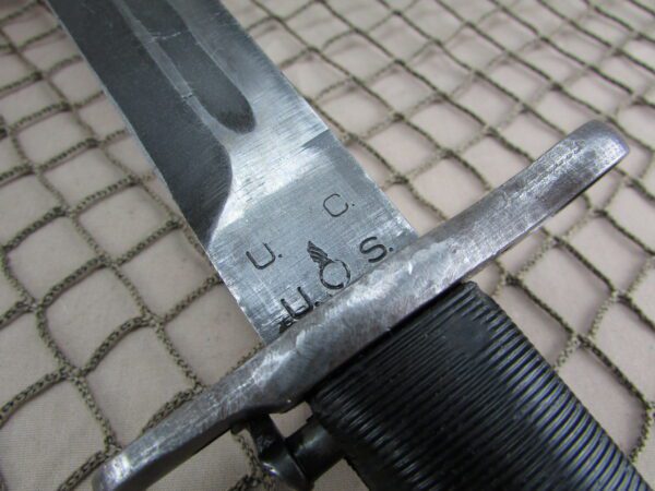 WW2 M1 Bayonet 10" M1 Garand w/ Greek Scabbard by Utica Cutlery UC - Image 7