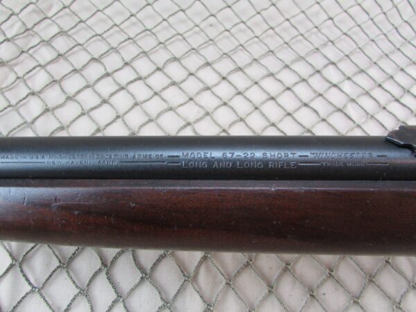 Winchester Model 67 22 S/L/LR Rifle - Image 13
