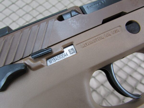 Sig Sauer M18 9mm Service Pistol #M18A050044 - Image 7