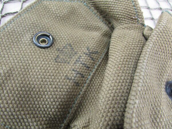 Danish Sten Mag Web Utility Pouch marked HTK w/ Crown - Image 4