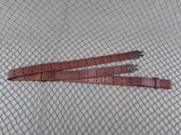 M1907 leather sling for 1903 1917 M1 Garand marked Milsco 1943