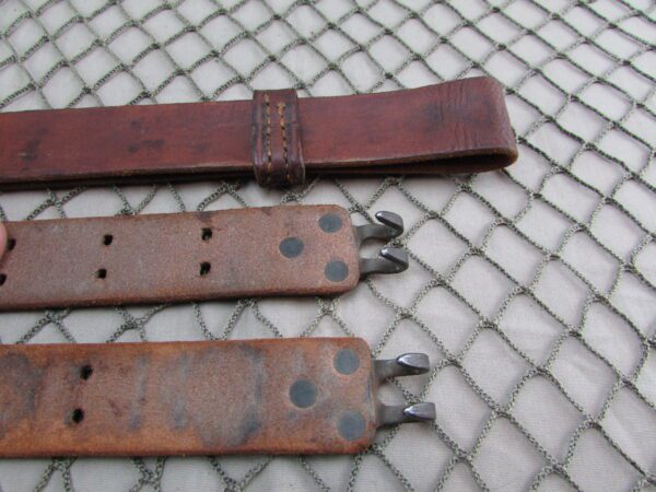 M1907 leather sling for 1903 1917 M1 Garand marked Milsco 1943 - Image 7