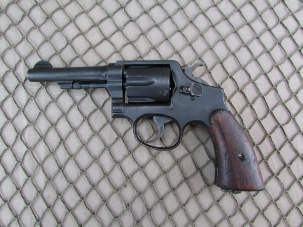 WW2 Smith & Wesson Victory 38 S&W Special Revolver 4” barrel #V360974 - Image 2