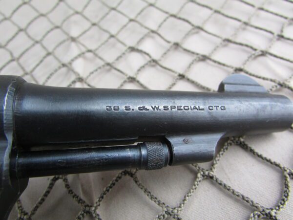 WW2 Smith & Wesson Victory 38 S&W Special Revolver 4” barrel #V360974 - Image 9