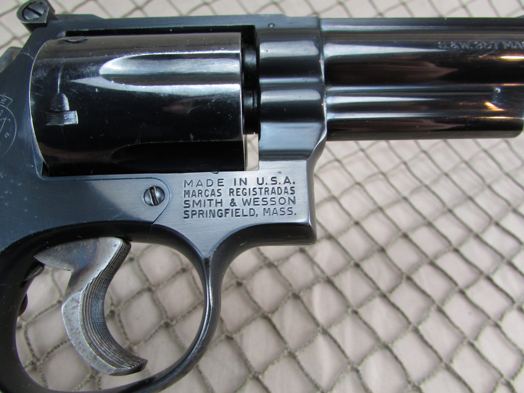 Original Smith & Wesson Model 19 .357 Combat Magnum Revolver Instruction Manual