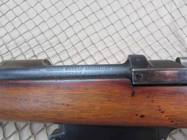 Argentine Model 1891 Mauser Rifle 7.65 Argentine Loewe Berlin #A8509 - Image 17