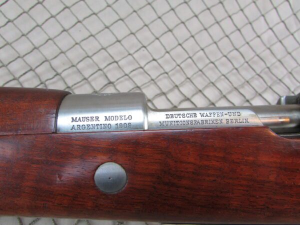 DWM Argentine Mauser Model 1909 7.65x53 Numbers Matching Mint #P5152 - Image 15