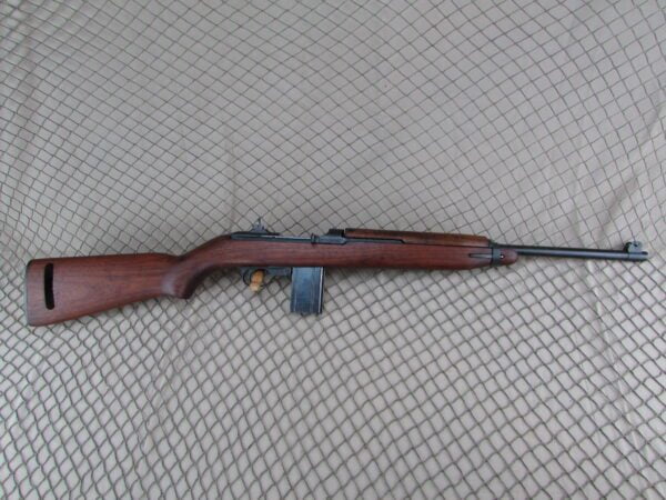 WW2 Early Saginaw S’G’ M1 Carbine w/ correct barrel & high wood stock # 3219442